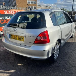 2003 Honda Civic 1.6i VTEC SE Executive Limited Edition 5dr Auto HATCHBACK Petrol Automatic - Image 4