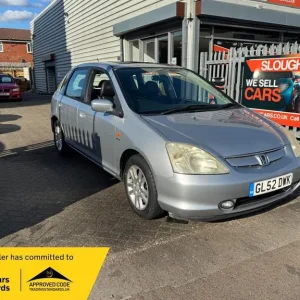 2003 Honda Civic 1.6i VTEC SE Executive Limited Edition 5dr Auto HATCHBACK Petrol Automatic