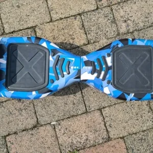 Blue Vortex Camo 8.5 inch Off Road Hummer Official Hoverboard - Image 2