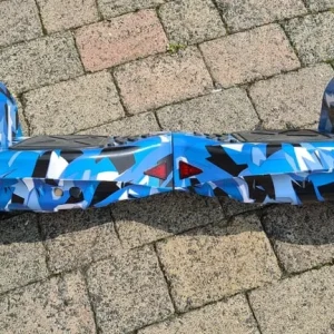 Blue Vortex Camo 8.5 inch Off Road Hummer Official Hoverboard - Image 3