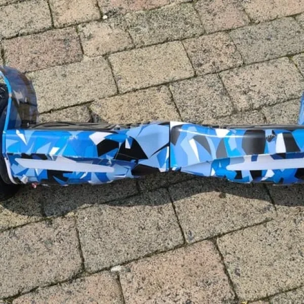 Blue Vortex Camo 8.5 inch Off Road Hummer Official Hoverboard