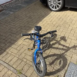 Kids blue 16inch bike - Image 3