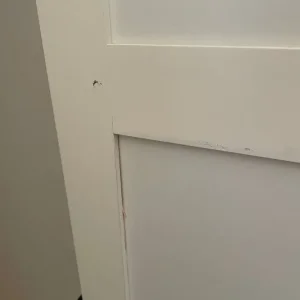 Cream Wardrobe with Rail and Shelf - Image 6