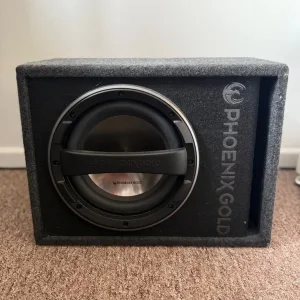 Phoenix Gold Z110AB-V2 10” Subwoofer with Built-in Amp
