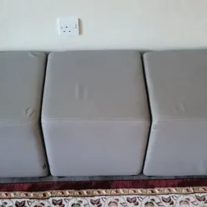 Cube stool - grey x3