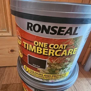 Ronseal one coat timbercare dark oak - Image 2