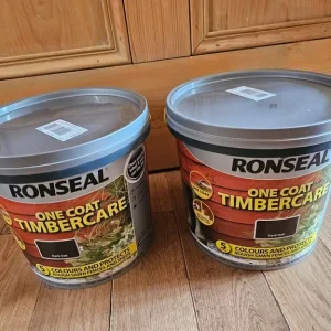 Ronseal one coat timbercare dark oak
