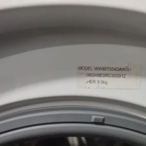 ➡️*WASHING MACHINE SALE*⬅️ WHITE 9KG SAMSUNG ECO BUBBLE SMART WIFI ENABLED ADD WASH WASHING MACHINE - Image 5