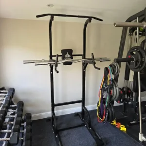 Pull up and dips station