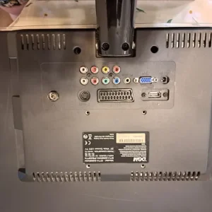 22" TV with 2 remotes - Image 2