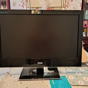 22" TV with 2 remotes