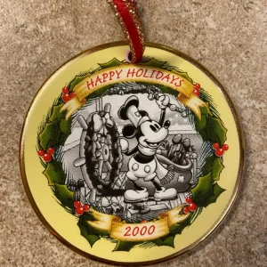 7 DISNEY “Happy Holidays” Year Pieces - (1998, 2000, 2001, 2004, 2005, 2006 & 2007) - Image 3