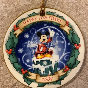 7 DISNEY “Happy Holidays” Year Pieces - (1998, 2000, 2001, 2004, 2005, 2006 & 2007) - Image 5