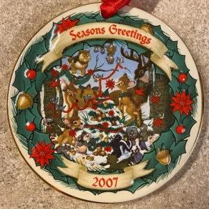 7 DISNEY “Happy Holidays” Year Pieces - (1998, 2000, 2001, 2004, 2005, 2006 & 2007) - Image 8