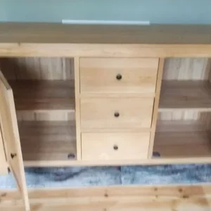 SOLID OAK SIDEBOARD - Image 2