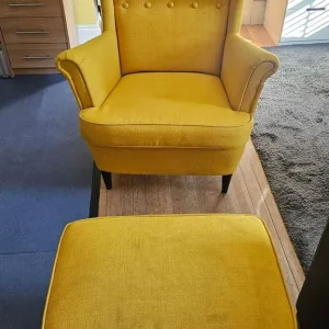 IKEA chair and stool - Image 2
