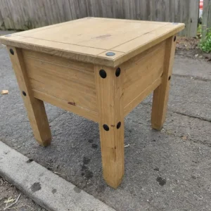 Wooden coffee table