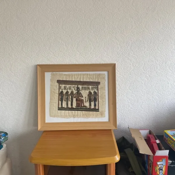 3 egyptian pictures 50cmx45cm