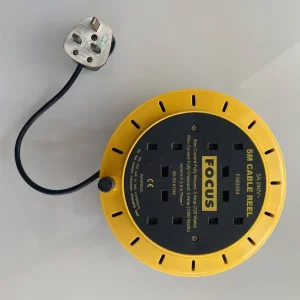 FOCUS 4 Way 5 Metre Extension Reel