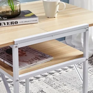 Ansley&HosHo Foldable Dining Kitchen Table for Camping Drop Leaf Extendable - Image 8