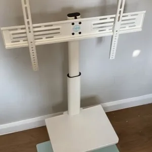 White TV stand - Image 4