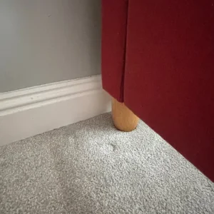 Fabric small double bedframe - Image 4