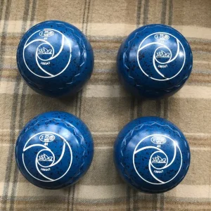 Aero Sonic size 4H WB25 Z grip. Blue with black speckle and Opera house motif. VGC - Image 2