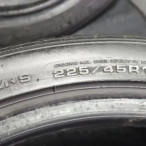 225 45 17 2 x tyres Sava Eskimo HP2 - Image 8