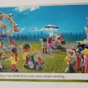 Flemish Red Cross (Belgium) large 2019 sticker - new