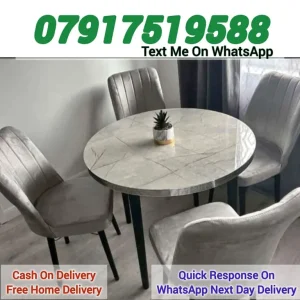 Dining table and chair - Image 5