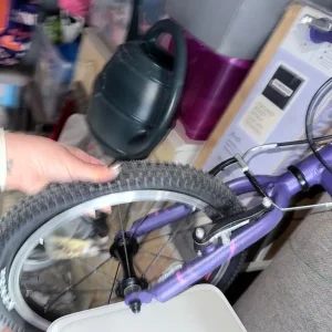 Purple Cosmos Halfords Kids Bicycle 16 inch wheel - Image 4