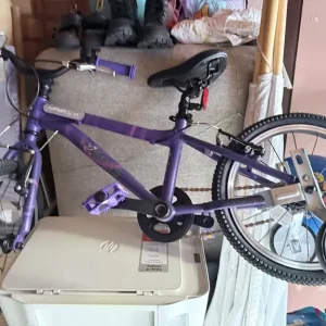Purple Cosmos Halfords Kids Bicycle 16 inch wheel
