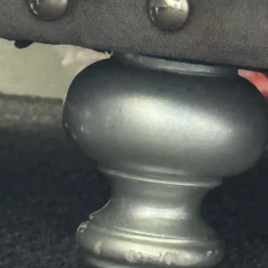 Grey corner sofa - Image 7