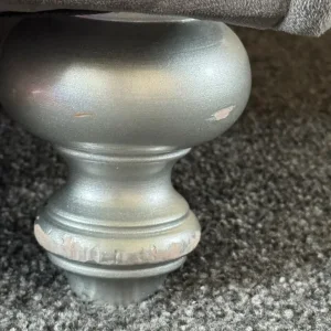 Grey corner sofa - Image 8