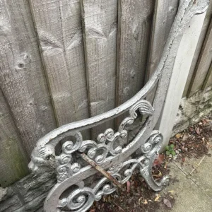 Cast iron bench loin sides - Image 2