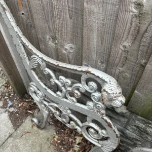 Cast iron bench loin sides - Image 4
