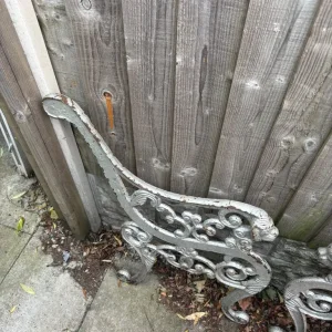 Cast iron bench loin sides - Image 6