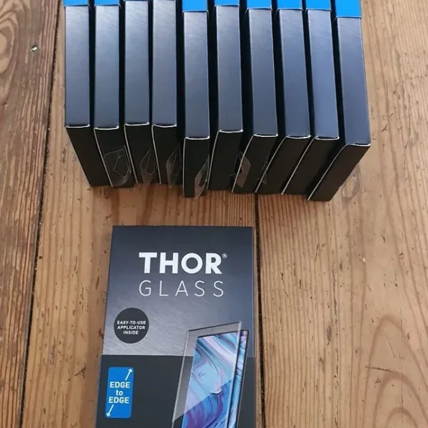 For sale is a set of 15 screen protection glasses for Samsung Note 10+