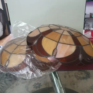 Tiffany upright lamp shade - Image 4