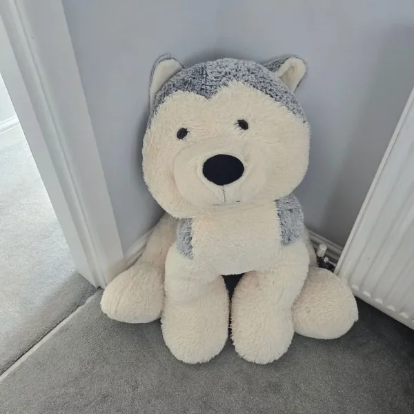 Giant Husky Dog Plush Toy