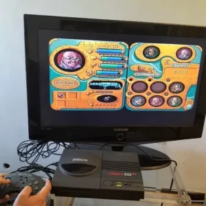 Commodore Amiga CD32 game console + games - Image 2