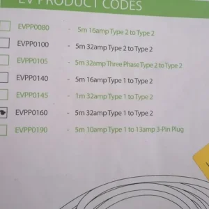 Electric car charger type 1 to type 2 - Image 2