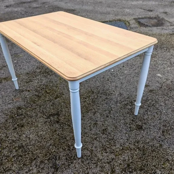 IKEA DANDERYD Dining table, oak veneer/white FREE DELIVERY 036