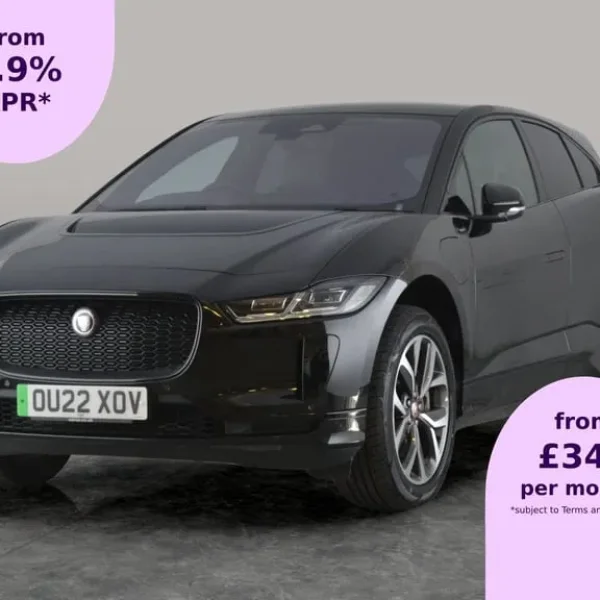 2022 Jaguar I-Pace 400 90kWh HSE Black SUV 5dr Electric Auto 4WD (400 ps) - LED - MERIDIAN AUD Su...