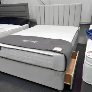 Double Size Divan Bed with Mattress & Storage Drawers – Limited Time Offer with Cash on Delivery>>>