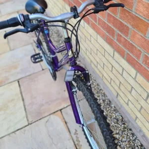 Ladies Girls Caprice Pro Mountain Bike Purple 24in Wheels 18in Frame 3x6 Gears - Image 3