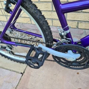 Ladies Girls Caprice Pro Mountain Bike Purple 24in Wheels 18in Frame 3x6 Gears - Image 6