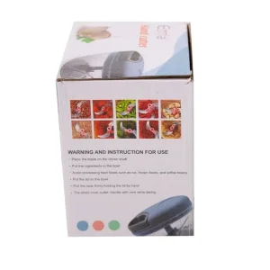 Eotia Quick Hand Cutter with Sharp 3 Blades for Vegetables Chopper, Cutting Chopper - Image 4