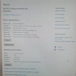 Dell pc All in 1 pc good condition, used only as a back up Windows 10 - Image 3