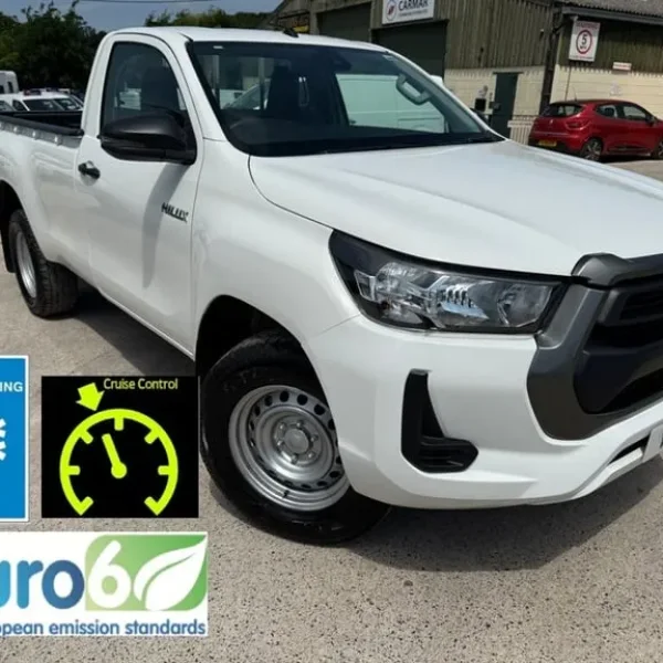2021 Toyota Hilux 2.4 D-4D Active Narrow Body Pickup 2dr Diesel Manual 4WD Euro 6 (150 ps) Pick U...